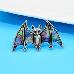 Colorful crystal bat - broochBrooches