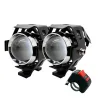 Motor LED koplamp - 3000LM CREE Chip U5 - 3 standen - mistlamp - waterdicht - 2 stuksLED