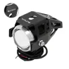 Motorcycle LED headlight - 3000LM CREE Chip U5 - 3 modes - fog lamp - waterproof - 2 piecesLED