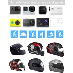 Motorhelmbevestiging - standaard - houder voor GoPro Hero Sports CameraBevestigingen