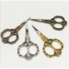Antique style nail scissors - vintage floral patternClippers & Trimmers