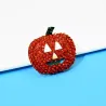 Kristallen Halloween pompoen brocheBroches