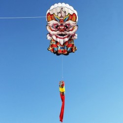 Colorful 3D lion kite - with handle / lineKites