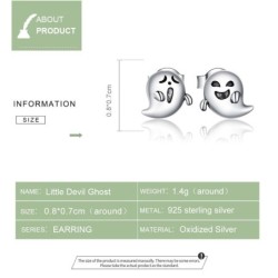 Little devil / ghost earrings - 925 sterling silverEarrings