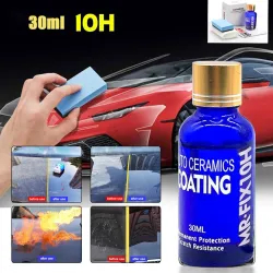 30ml - 10H - lakverzorging auto / motor - polijstvloeistof - glaskeramische laag - hydrofoobAutowassen