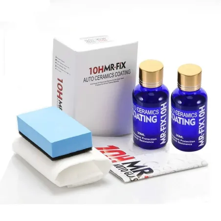 30ml - 10H - lakverzorging auto / motor - polijstvloeistof - glaskeramische laag - 2 stuksAutowassen