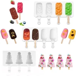 Siliconen ijsvorm - voor het maken van zelfgemaakte dessertsTools