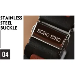 BOBO BIRD - wooden men's watch - Quartz - with boxWatches