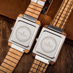 BOBO BIRD - bamboe houten horloge - Quartz - met doosHorloges