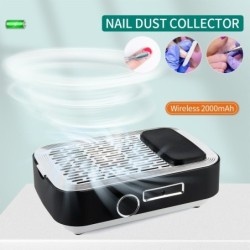 Wireless nail dust collector - strong suction - with reusable filter - 2000mAh battery - 80WEquipment
