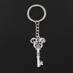 Antique key - metal keychainKeyrings