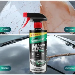 Onderhoudsspray voor autolak - keramische hydrofobe coating - kristalvloeistof - waterdicht - 9HAutowassen