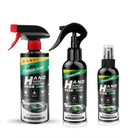 Onderhoudsspray voor autolak - keramische hydrofobe coating - kristalvloeistof - waterdicht - 9HAutowassen