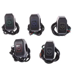 22mm 7/8'' - motorcycle handlebar switch - momentary control switch - with LED light - waterproofSwitches