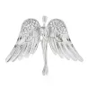 Big wings angel brooch - with crystalsBrooches