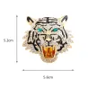 Broche van brullende tijgerkristalBroches