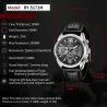 BENYAR - sport quartz horloge - waterdicht - leren bandHorloges
