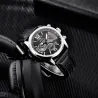 BENYAR - sport quartz horloge - waterdicht - leren bandHorloges