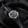 BENYAR - sport quartz horloge - waterdicht - leren bandHorloges
