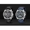 BENYAR - sport quartz horloge - waterdicht - leren bandHorloges