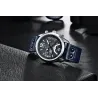 BENYAR - sport quartz horloge - waterdicht - leren bandHorloges