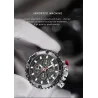 LIGE - sport quartz horloge - lichtgevend - waterdicht - roestvrij staalHorloges