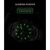 LIGE - sport quartz horloge - lichtgevend - waterdicht - roestvrij staalHorloges
