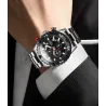 LIGE - sport quartz horloge - lichtgevend - waterdicht - roestvrij staalHorloges