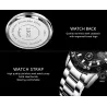 LIGE - sport quartz horloge - lichtgevend - waterdicht - roestvrij staalHorloges