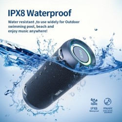 MIFA A90 - Bluetooth speaker - met Class D versterker - waterdicht - 60WBluetooth Luidsprekers