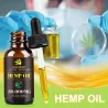 Biologische hennepzaadolie - angst / stress / pijnverlichting - slaaphulpmiddel - massageolie voor het hele lichaamMassage