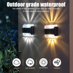 Solar garden wall lamp - up / down light - LED - waterproofSolar lighting
