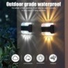 Solar tuin wandlamp - up/down light - LED - waterdichtSolar verlichting