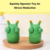 Popping eye - groene worm - knijpspeeltje - speelgoed voor stressverlichtingSpeelgoed