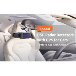 388T DSP - 2 in 1 laserradardetector - GPS - gesproken waarschuwingRadar detector
