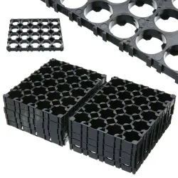 18650 cell battery spacer - kunststof scheider - 10 stuksBatterijen