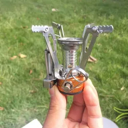 Mini opvouwbaar gasfornuis - campingbranderSurvival gereedschap