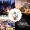Mini opvouwbaar gasfornuis - campingbranderSurvival gereedschap