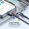 Essager - USB type C naar USB C - snellaadkabel - 60W - 100WKabels