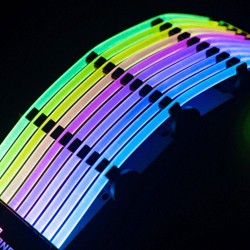 JONSBO - regenboogbrug DY-1 - regenboogstreamerverlichting - 24-pins ARGB-kabelSpelcomputer