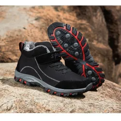 Wintersuède laarzen - enkellang - waterdicht - antislipSchoenen