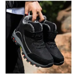 Wintersuède laarzen - enkellang - waterdicht - antislipSchoenen