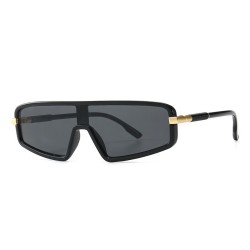 Cat eye-zonnebril - oversized - platte bovenkant uit één stuk - UV400 - unisexZonnebril
