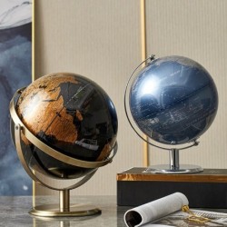 Draaibare wereldbol - beeldje - woondecoratieBeelden & Sculpturen
