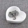 Vintage kristallen olifant brocheBroches