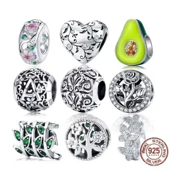 Armband kralen - bedels - 925 sterling zilverArmbanden