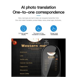 Smart translator - instant voice / photo scanning - touch screen - WiFi - multi-languageElectronics