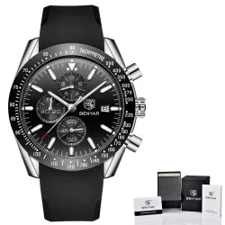 BENYAR - sport quartz horloge - waterdicht - siliconen bandHorloges