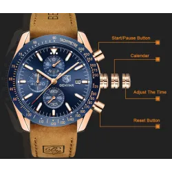 BENYAR - sport quartz horloge - waterdicht - siliconen bandHorloges