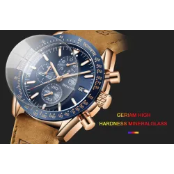 BENYAR - sport quartz horloge - waterdicht - roestvrij staalHorloges